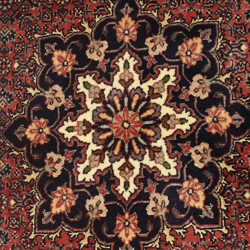 Bidjar Teppich 71x135cm - Perserteppich - rost