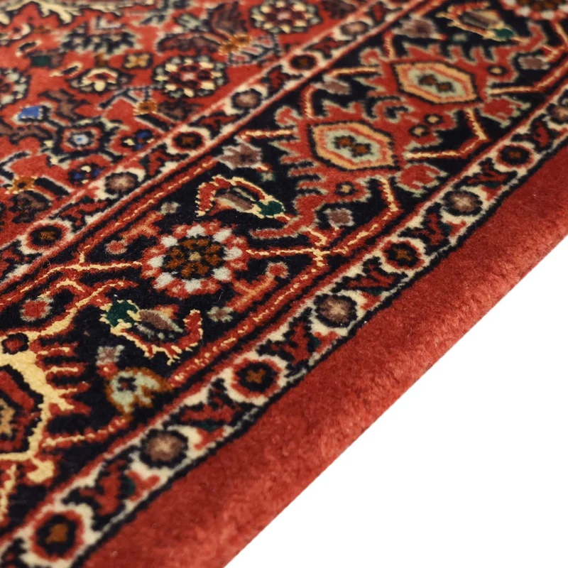 Bidjar Teppich 68x139cm - Perserteppich - dunkelrot