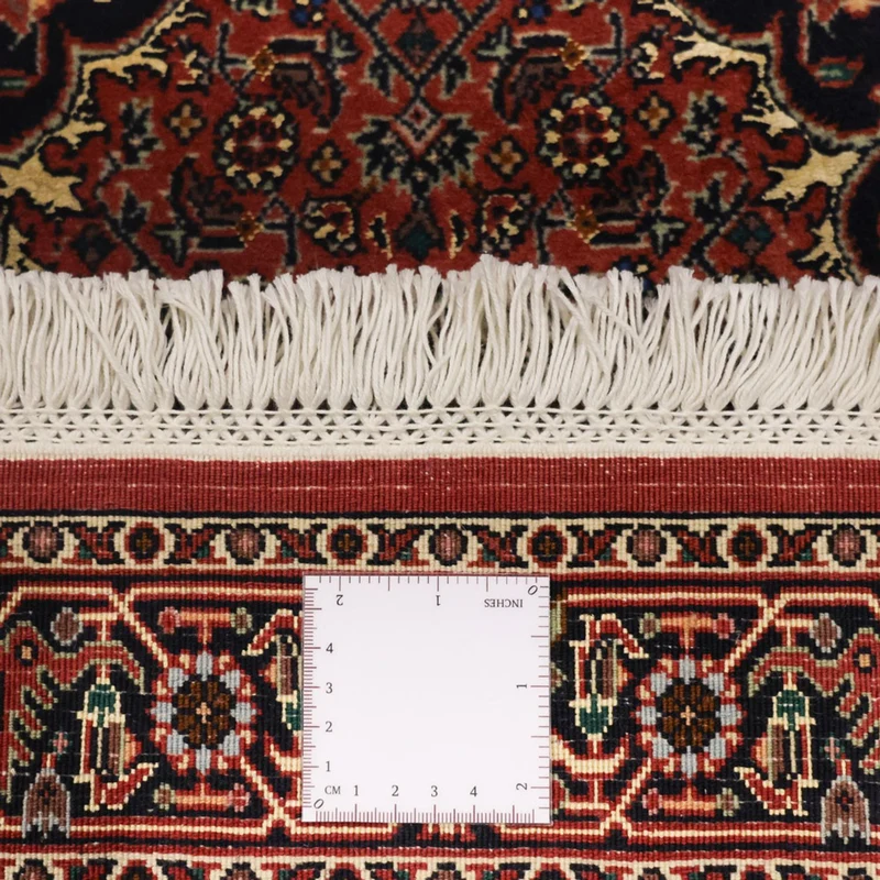 Bidjar Teppich 68x139cm - Perserteppich - dunkelrot