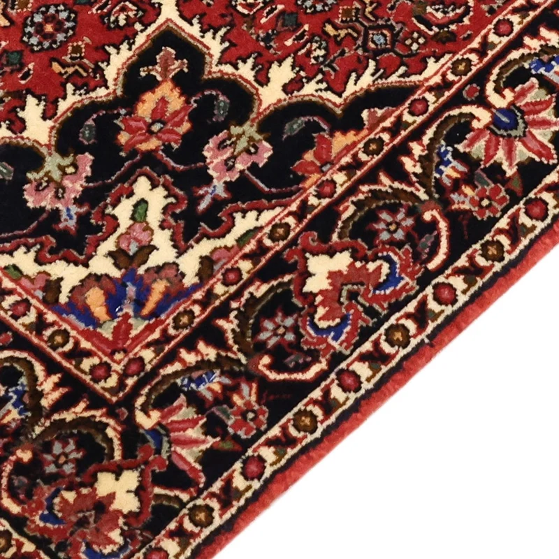 Bidjar Teppich 73x144cm - Perserteppich - dunkelrot