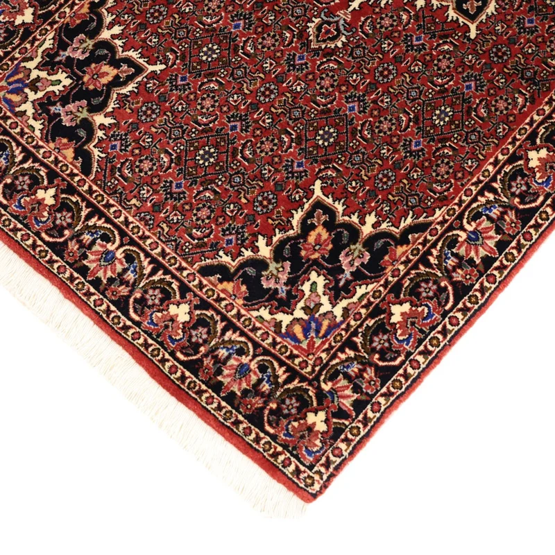 Bidjar Teppich 73x144cm - Perserteppich - dunkelrot
