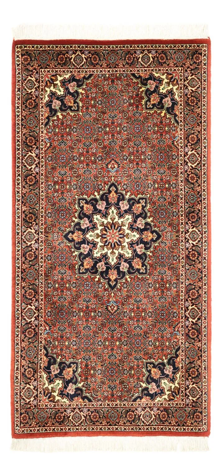 Bidjar Teppich 69x137cm - Perserteppich - rost