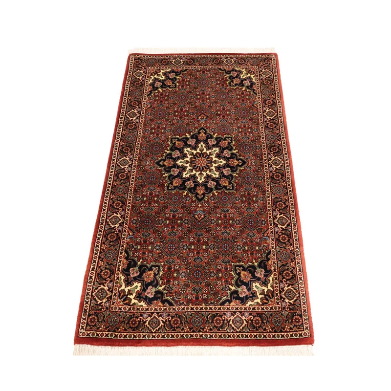 Bidjar Teppich 69x137cm - Perserteppich - rost