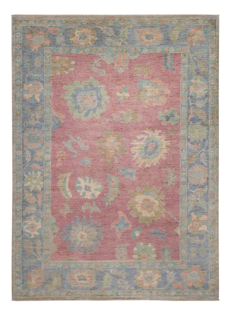 Usak Teppich 248x340cm - Orientteppich - lila