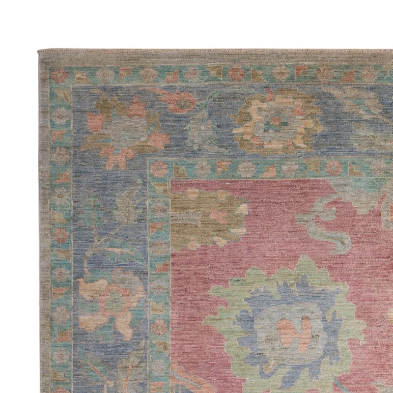 Usak Teppich 248x340cm - Orientteppich - lila