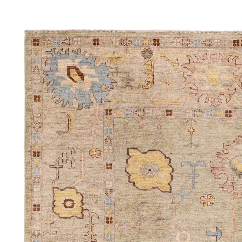 Usak Teppich 248x341cm - Orientteppich - beige