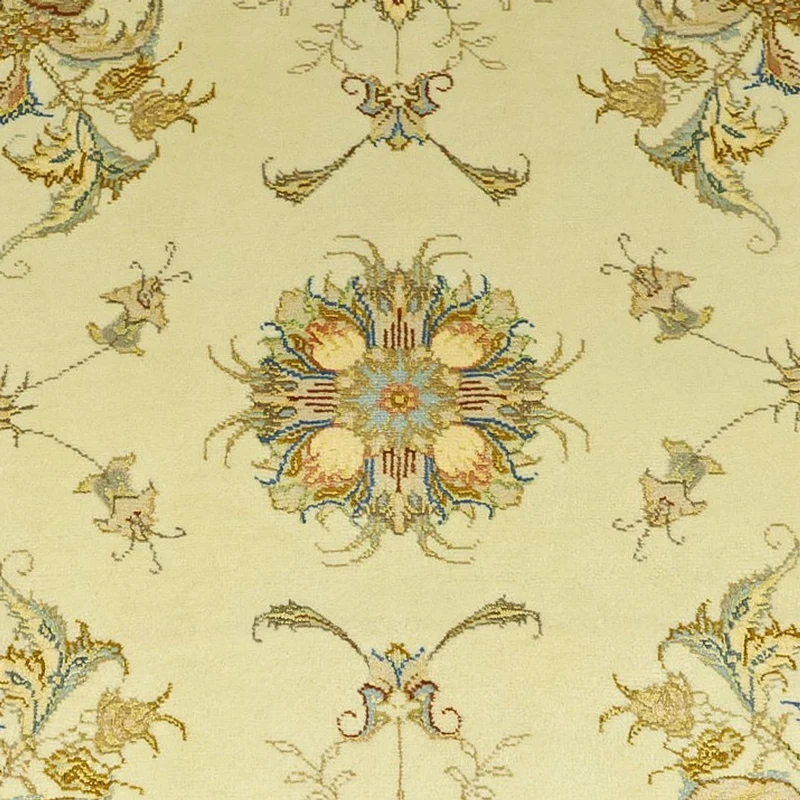 Täbriz Teppich 145x203cm - Perserteppich - beige