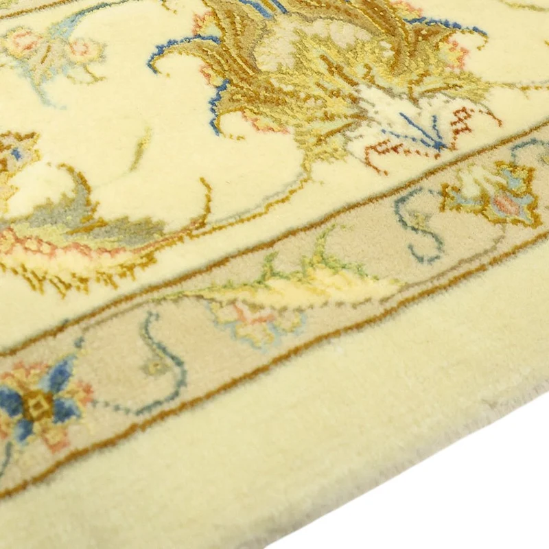 Täbriz Teppich 145x203cm - Perserteppich - beige