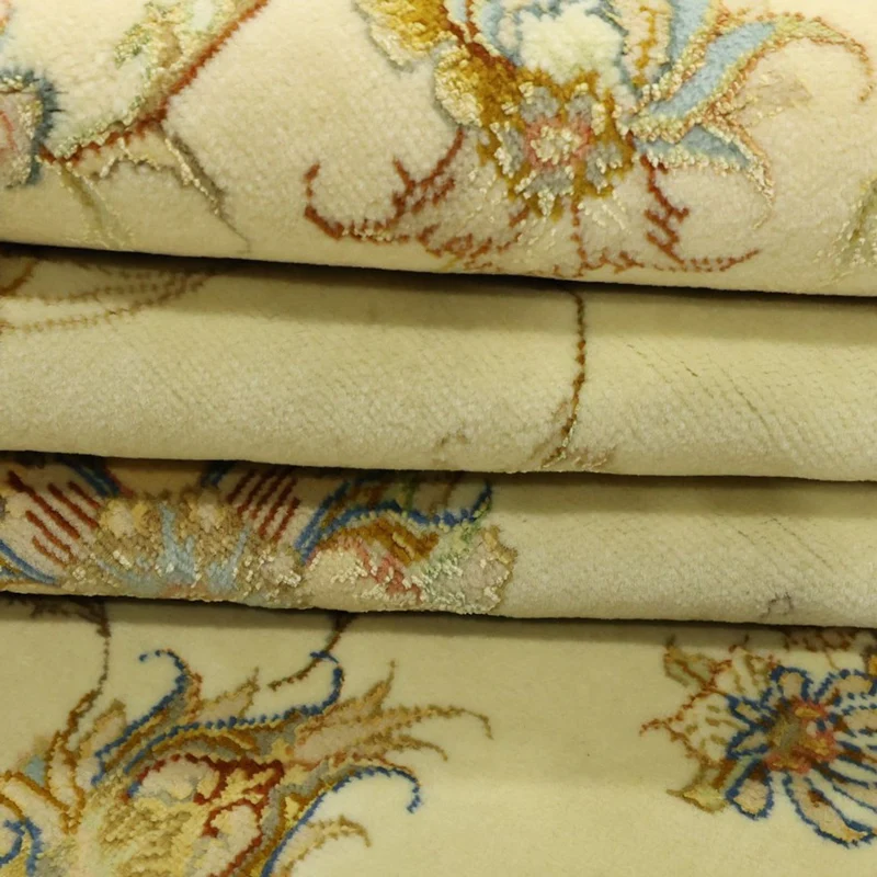 Täbriz Teppich 145x203cm - Perserteppich - beige