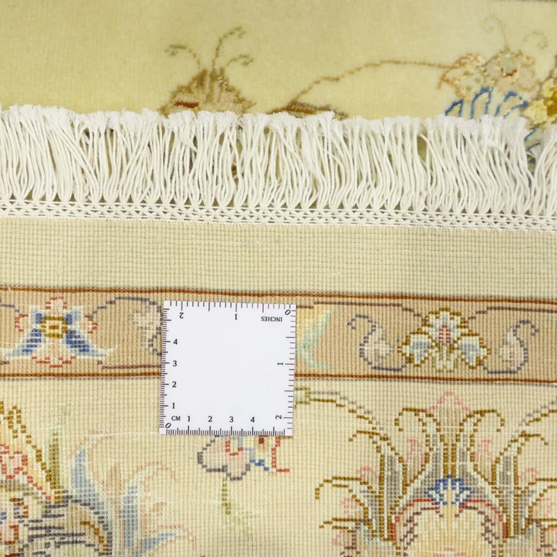 Täbriz Teppich 145x203cm - Perserteppich - beige
