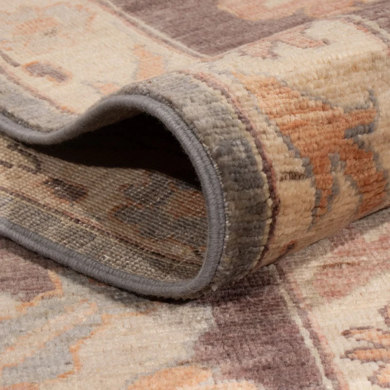 Usak Teppich 247x338cm - Orientteppich - hellblau