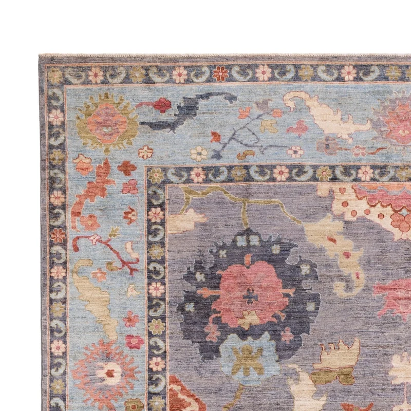 Usak Teppich 242x346cm - Orientteppich - mehrfarbig