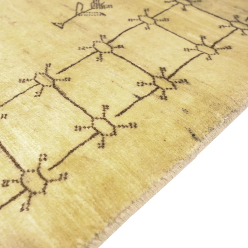 Kaschkuli Teppich 101x150cm - Perserteppich - beige