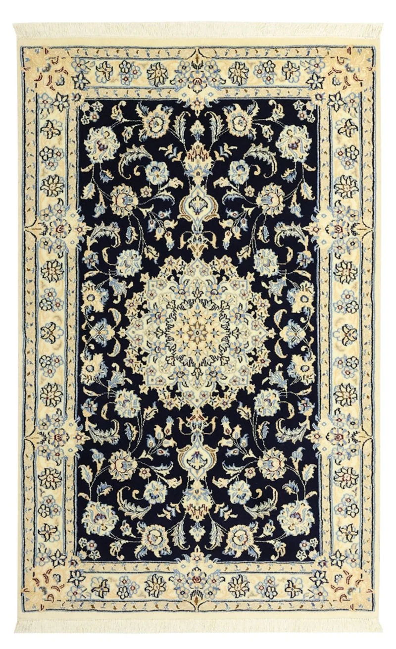 Nain - 9La Teppich 86x136cm - Perserteppich - dunkelblau