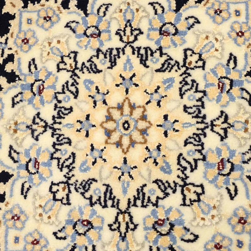 Nain - 9La Teppich 86x136cm - Perserteppich - dunkelblau
