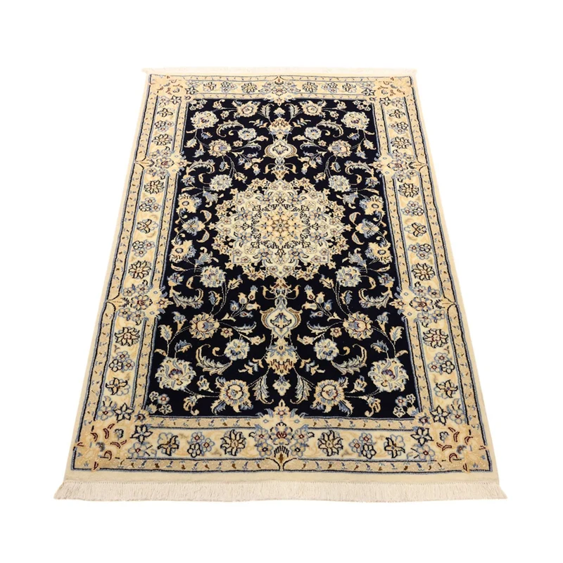 Nain - 9La Teppich 86x136cm - Perserteppich - dunkelblau