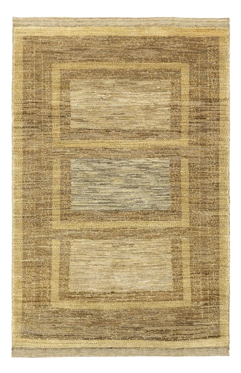 Loribaft Teppich Perser 101x147cm - Orientteppich - sand