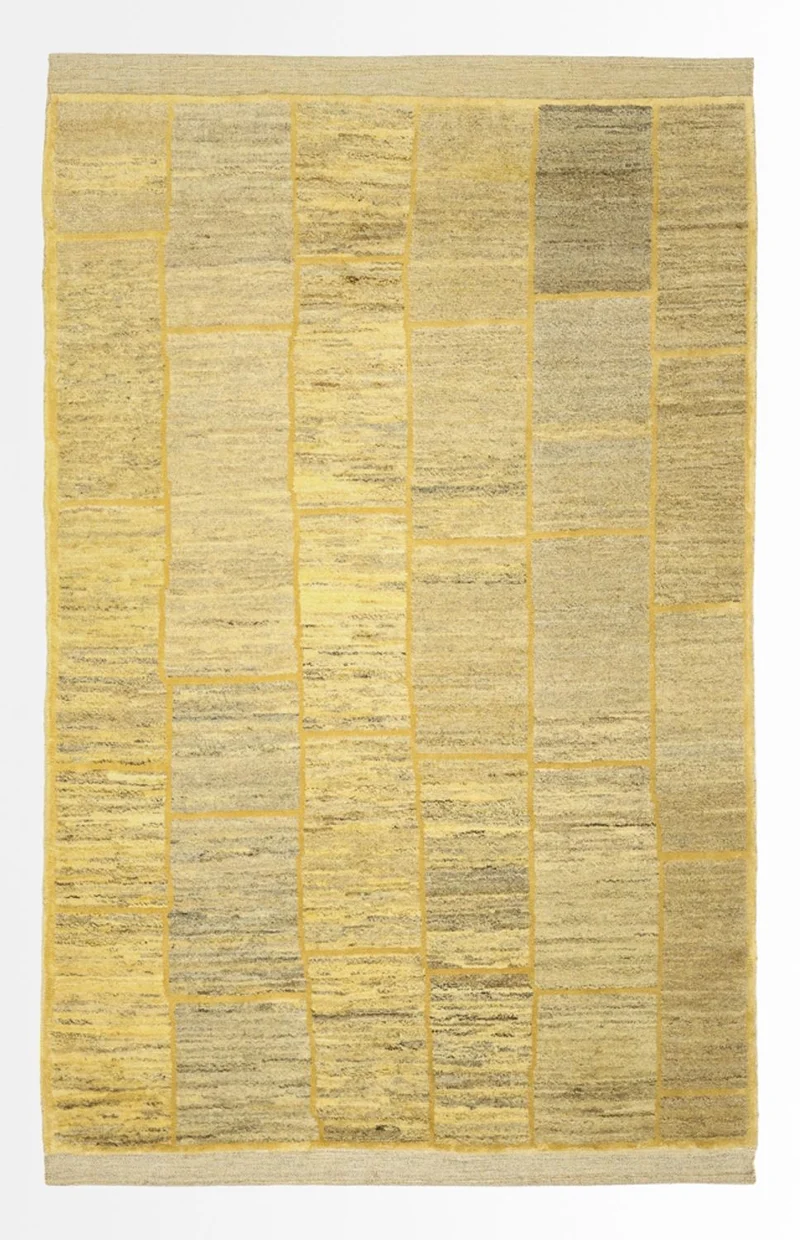 Loribaft Teppich Perser 107x158cm - Orientteppich - beige