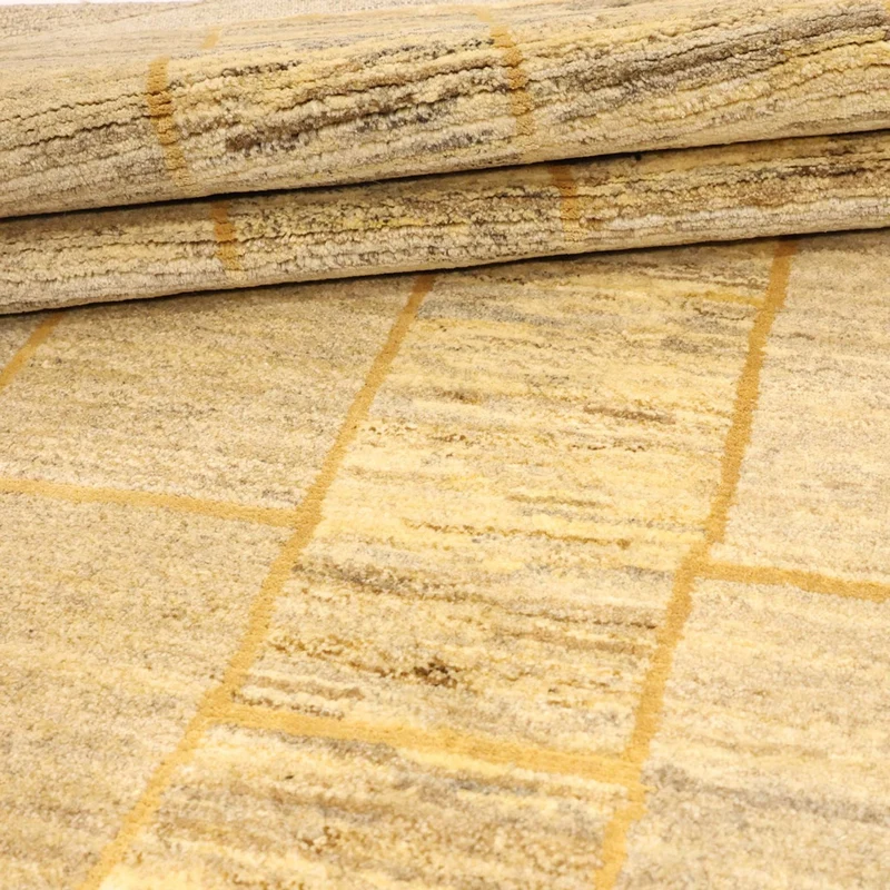 Loribaft Teppich Perser 107x158cm - Orientteppich - beige