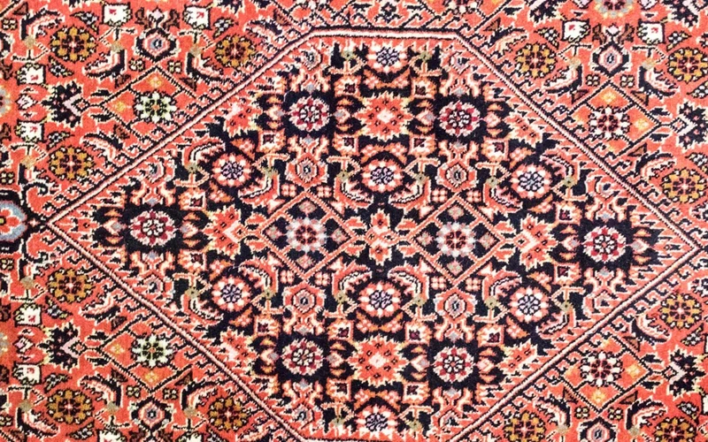 Bidjar - Zanjan Teppich 178x235cm - Perserteppich - hellrot