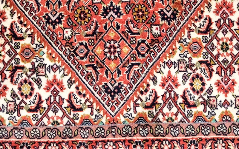 Bidjar - Zanjan Teppich 178x235cm - Perserteppich - hellrot