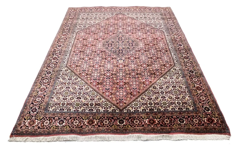 Bidjar - Zanjan Teppich 170x255cm - Perserteppich - hellrot