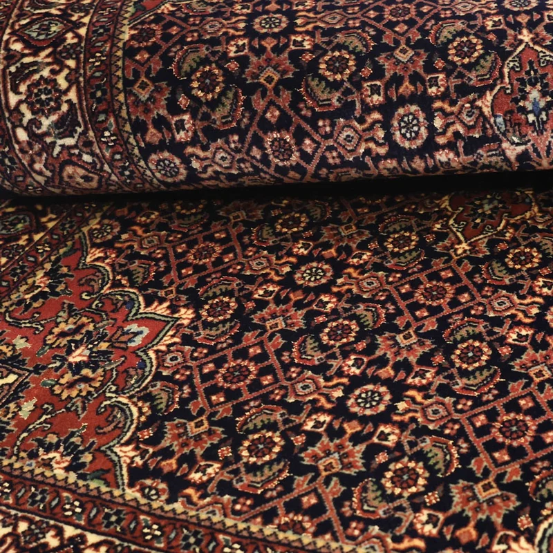 Bidjar Teppich 89x149cm - Perserteppich - dunkelrot