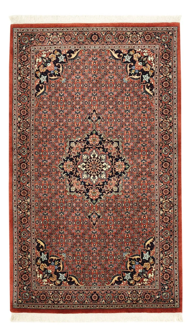 Bidjar Teppich 91x153cm - Perserteppich - dunkelrot