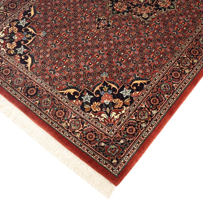 Bidjar Teppich 91x153cm - Perserteppich - dunkelrot