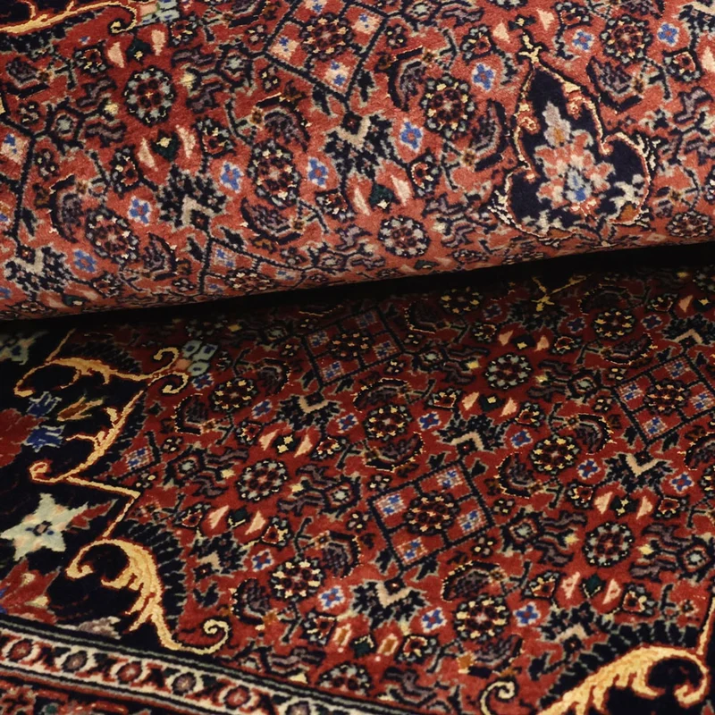 Bidjar Teppich 90x147cm - Perserteppich - dunkelrot