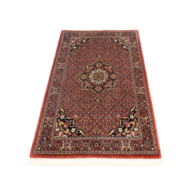 Bidjar Teppich 90x147cm - Perserteppich - dunkelrot