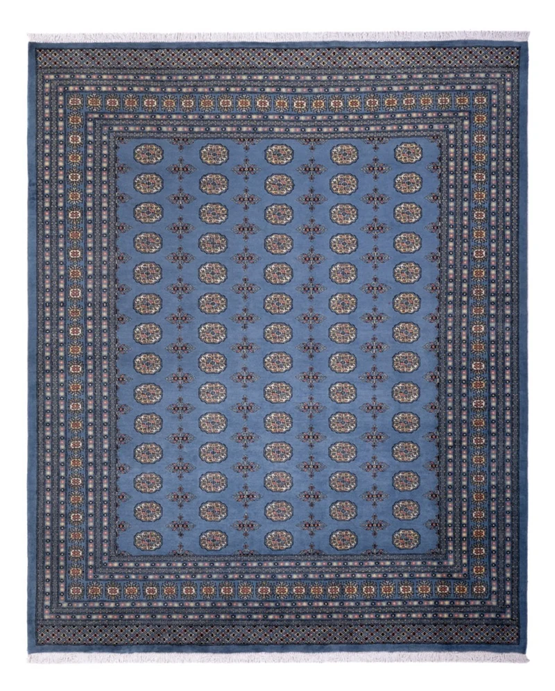 Buchara Teppich 250x297cm - Orientteppich - blau