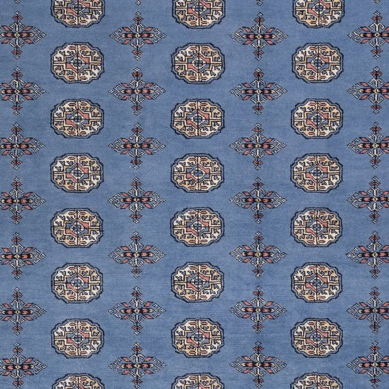 Buchara Teppich 250x297cm - Orientteppich - blau