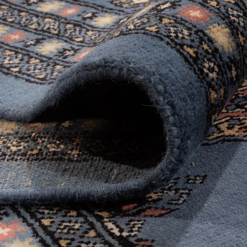 Buchara Teppich 250x297cm - Orientteppich - blau