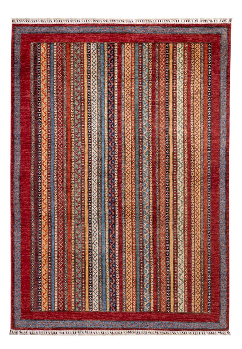 Shal Teppich 171x237cm - Orientteppich - mehrfarbig