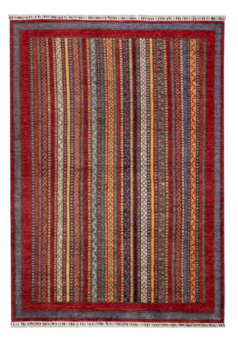 Shal Teppich 168x235cm - Orientteppich - mehrfarbig