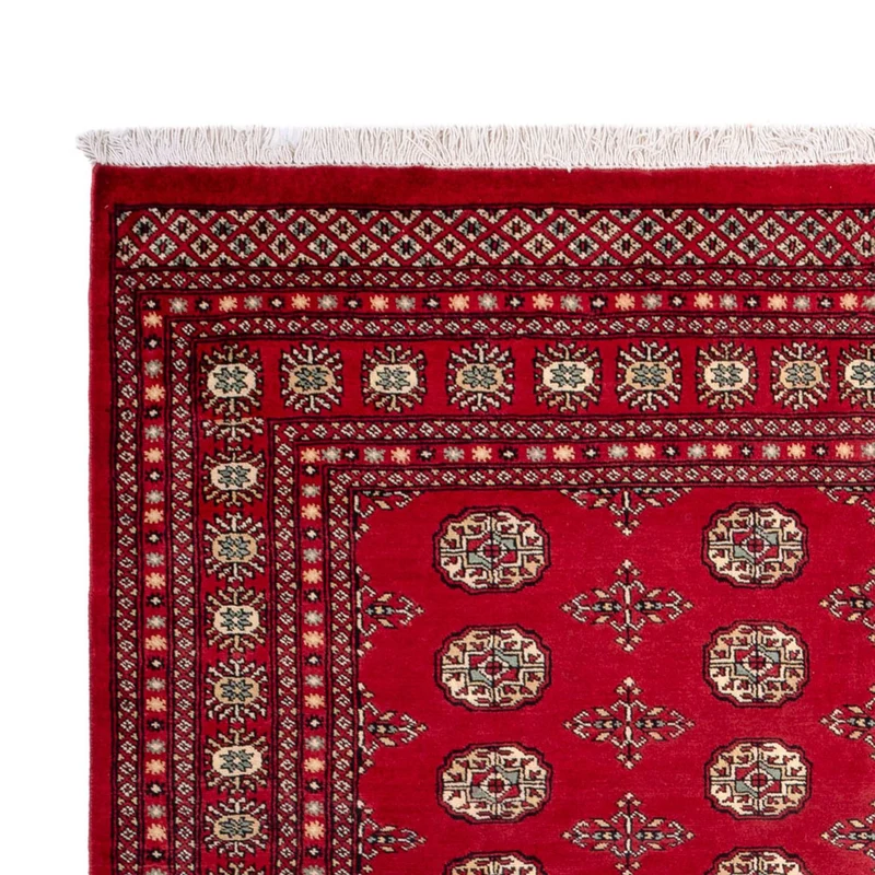 Afghan Teppich - Buchara - 210 x 318 cm - rot