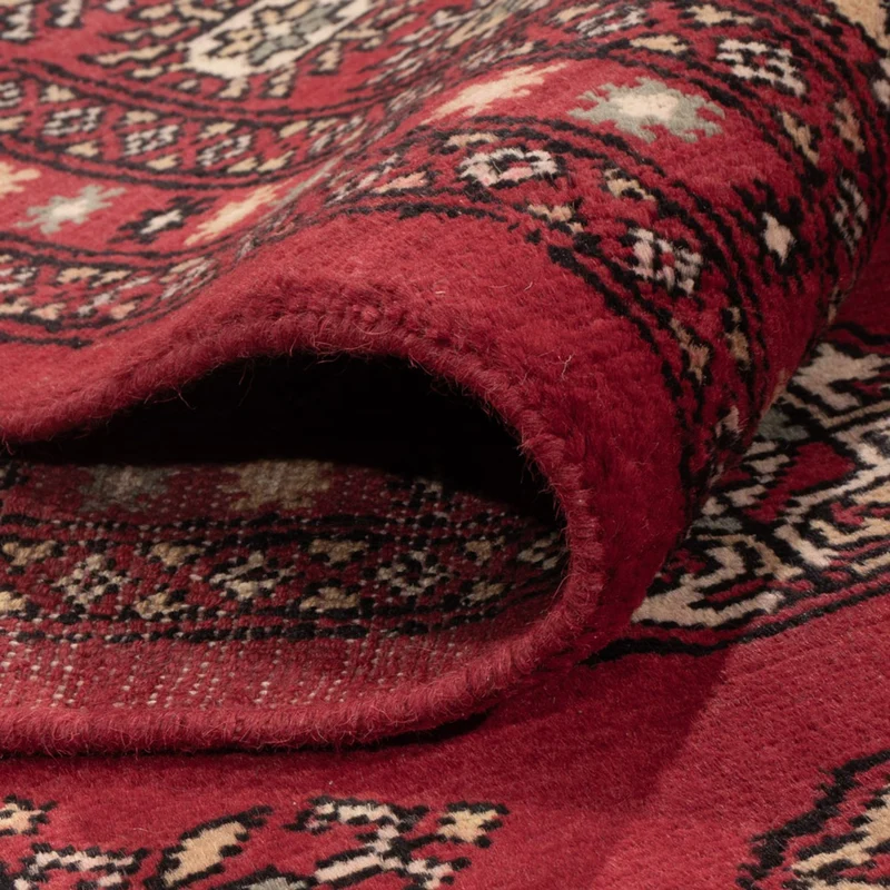 Afghan Teppich - Buchara - 210 x 318 cm - rot