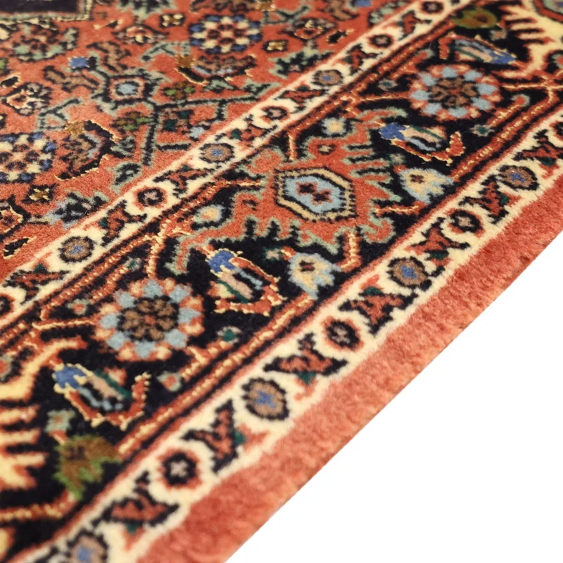 Bidjar Teppich 68x140cm - Perserteppich - dunkelrot