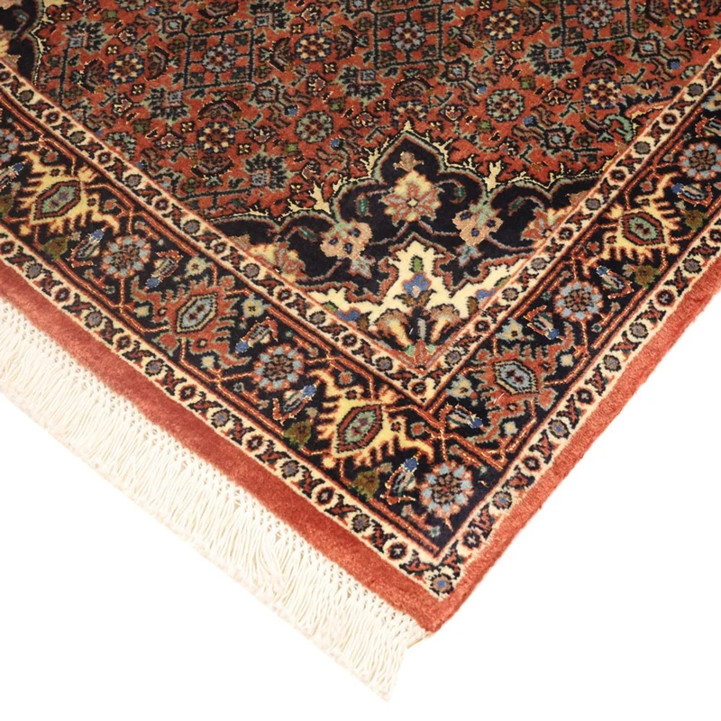 Bidjar Teppich 68x140cm - Perserteppich - dunkelrot