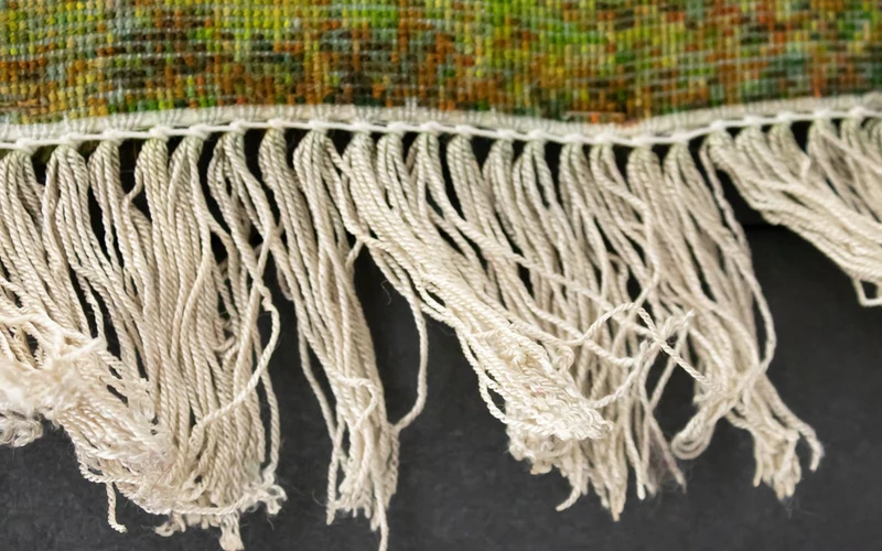 Bild-Teppich 84x116cm - Orientteppich - mehrfarbig
