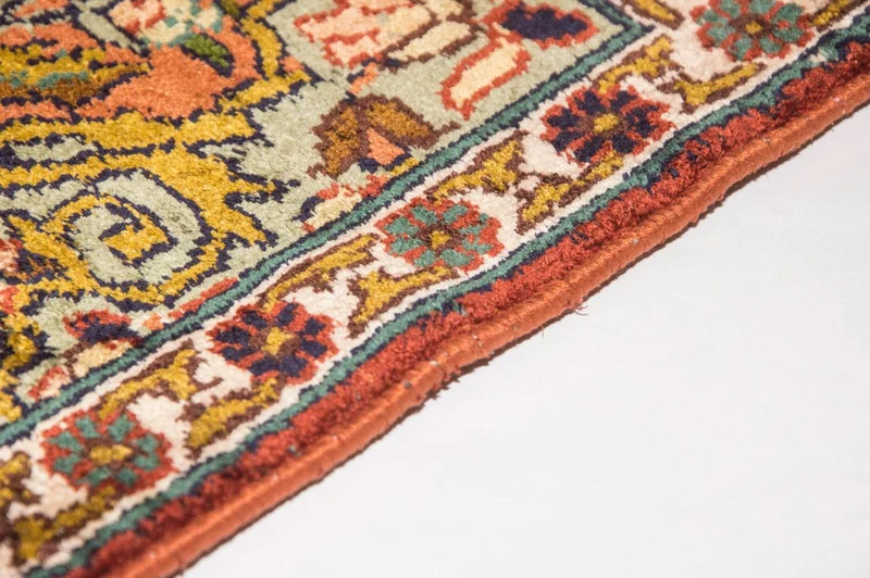 Kaschmir Seide Teppich 65x91cm - Orientteppich - mehrfarbig