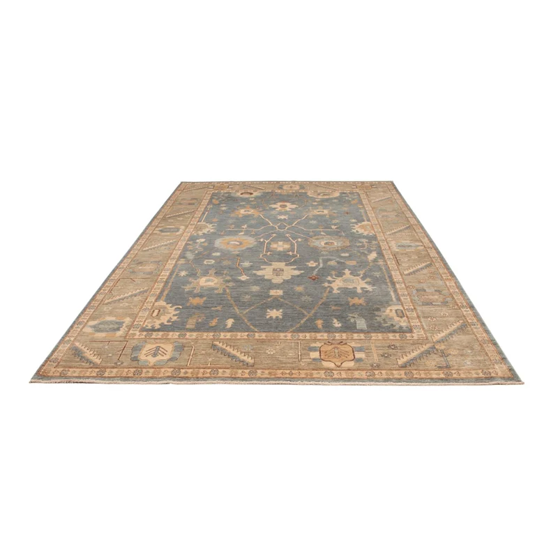 Usak Teppich 241x347cm - Orientteppich - türkis