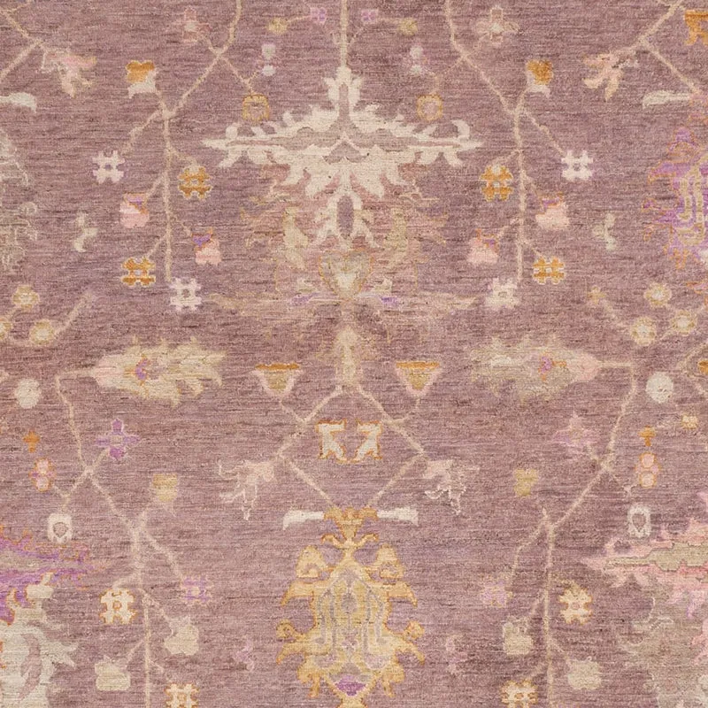 Usak Teppich 245x335cm - Orientteppich - lila