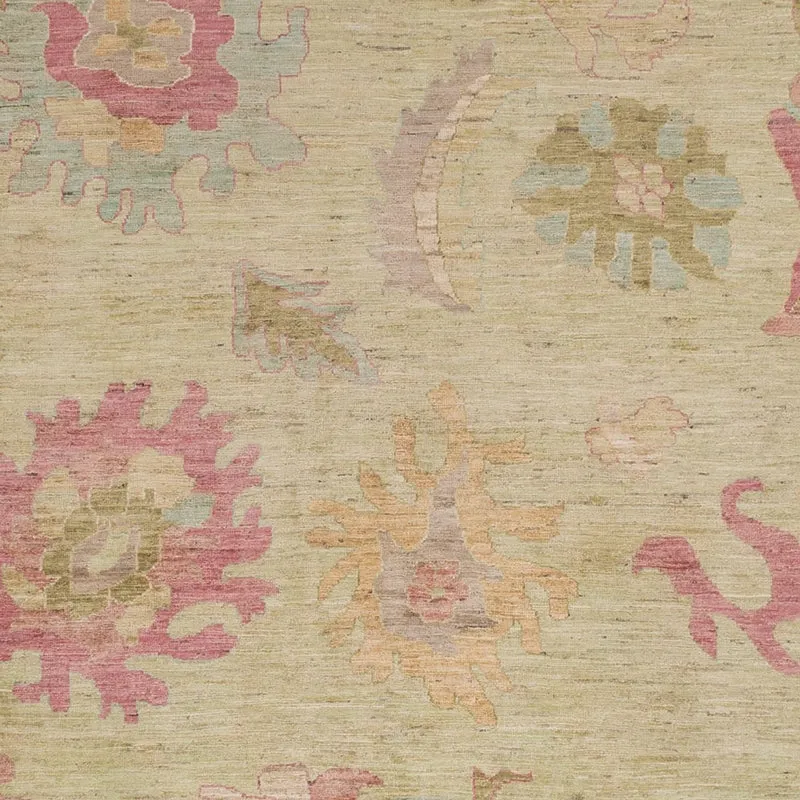 Usak Teppich 242x340cm - Orientteppich - sand