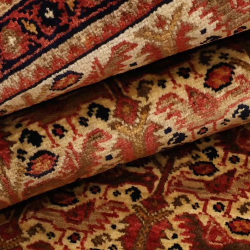 Loribaft Teppich Perser 103x187cm - Orientteppich - braun