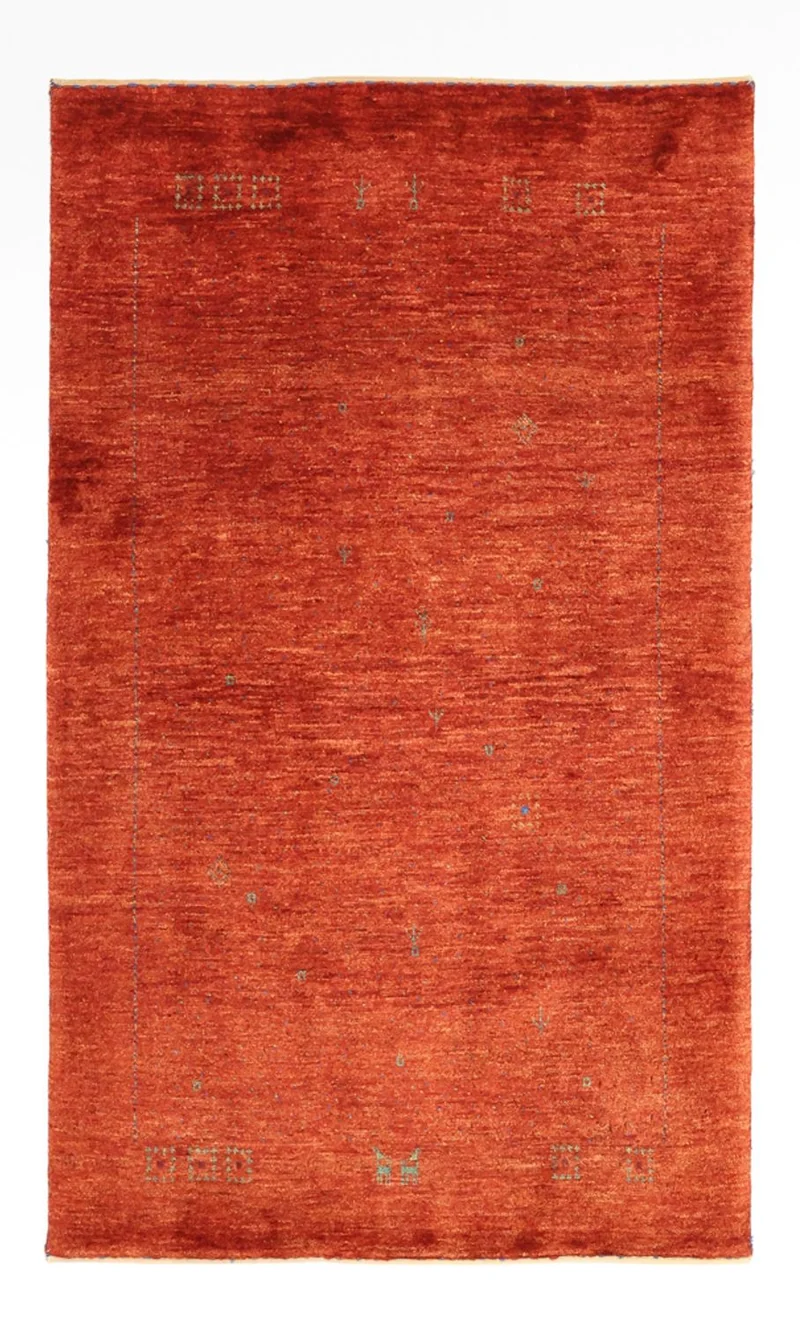 Kaschkuli Teppich 78x127cm - Perserteppich - orange