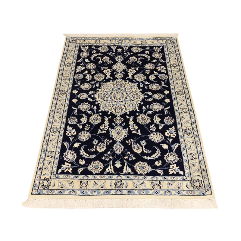 Nain - 9La Teppich 89x136cm - Perserteppich - dunkelblau