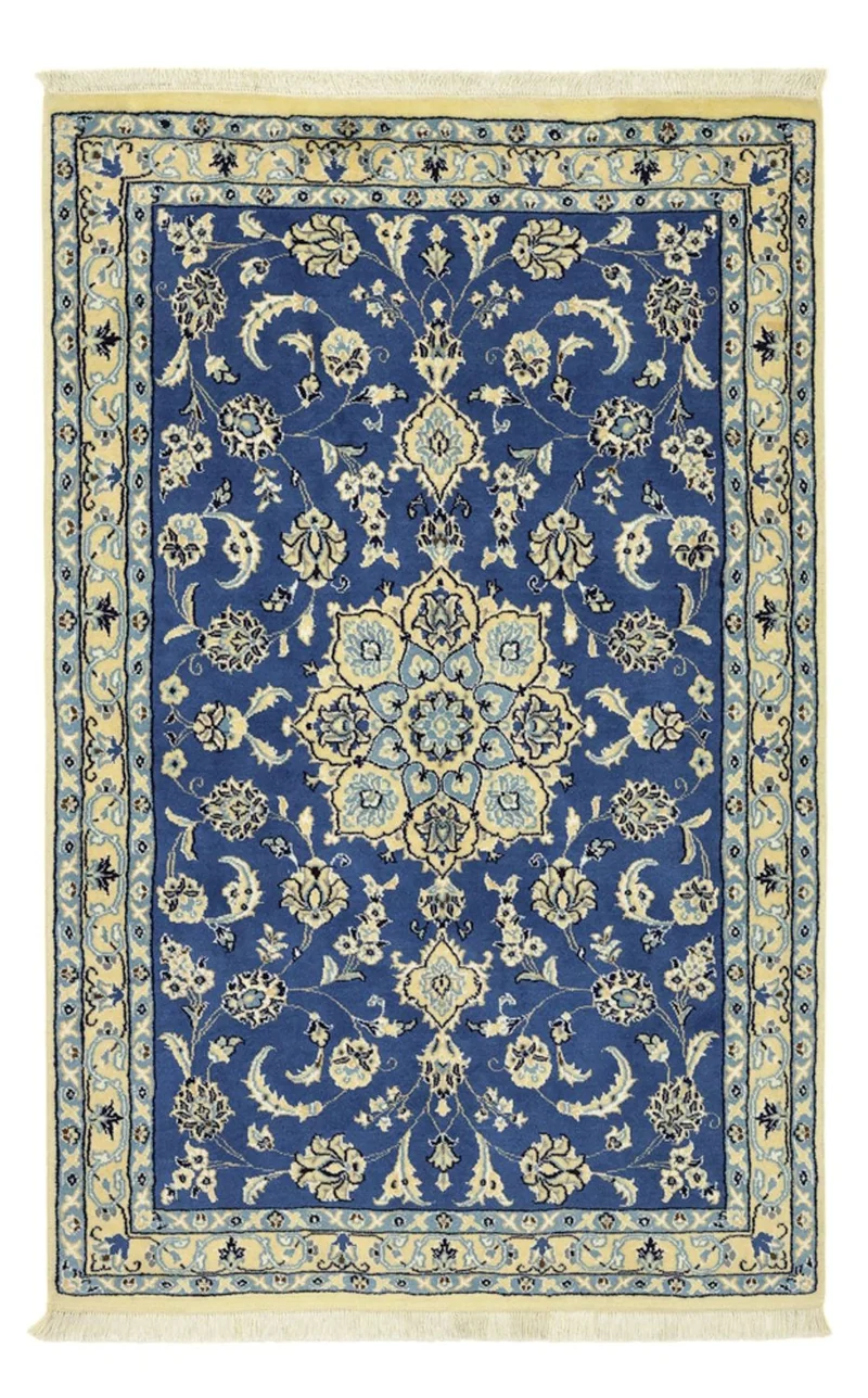 Nain - 9La Teppich 86x140cm - Perserteppich - dunkelblau