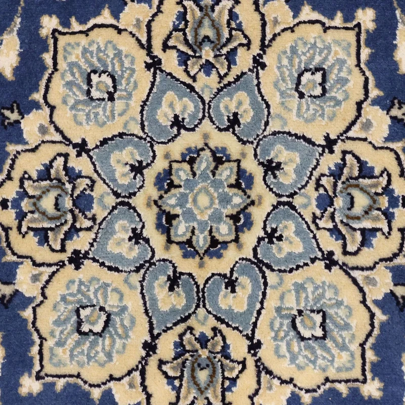 Nain - 9La Teppich 86x140cm - Perserteppich - dunkelblau